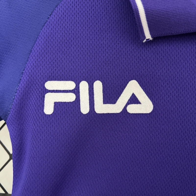 Retro kids 1998-99 kids Fiorentina home Retro football jersey