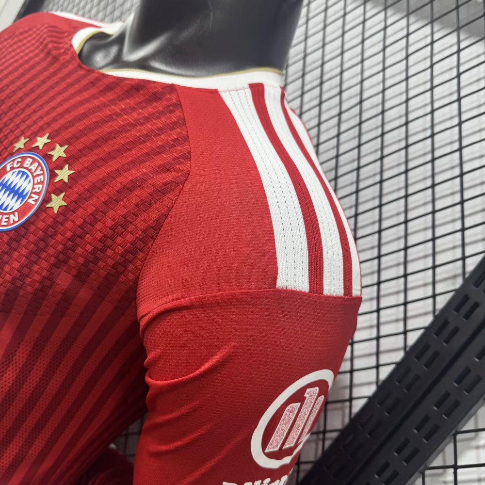 player 2026-27 Bayern Munchen Home Long sleeve football jersey
