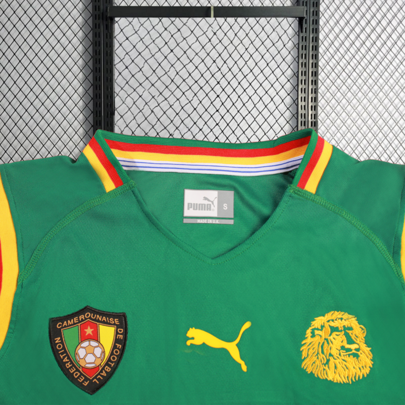 Retro 2002 Cameroon Home Retro Football jersey