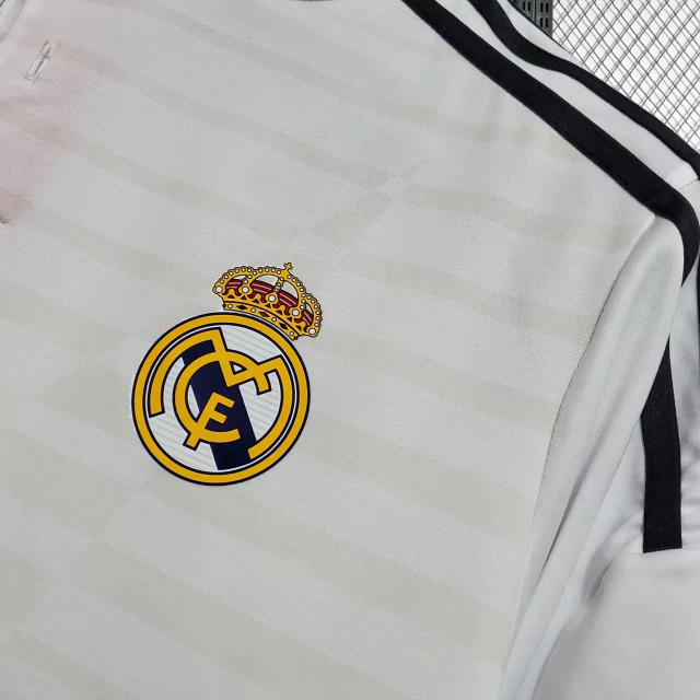 Retro 2014-15 Real Madrid Home Retro RONALDO Benzema Bale Sergio Ramos Alonso Di Maria Modric Football jersey