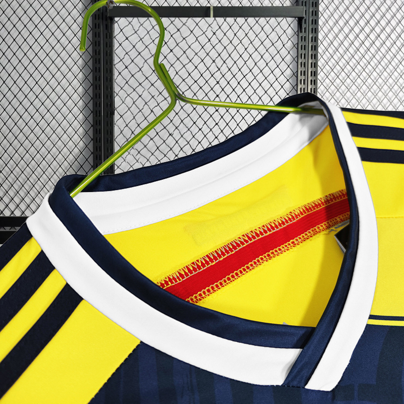 Retro 2014 Colombia home Retro football jersey
