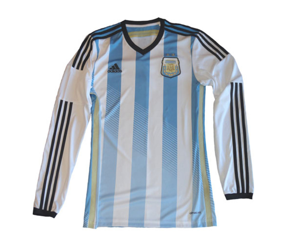 Retro 2014 Argentina Home Retro Football jersey