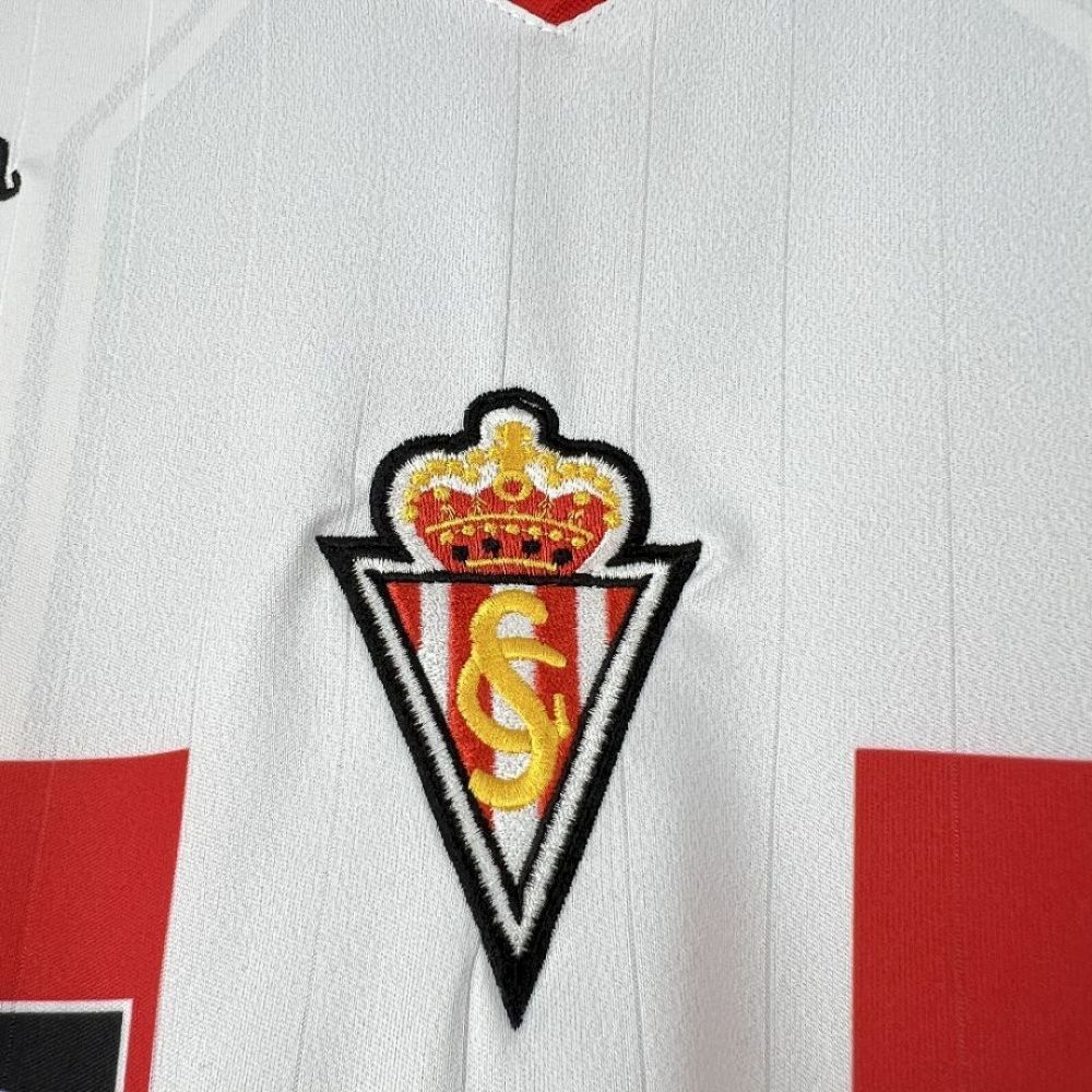 Retro 1996-97 Sporting Gijon Away Retro Football jersey
