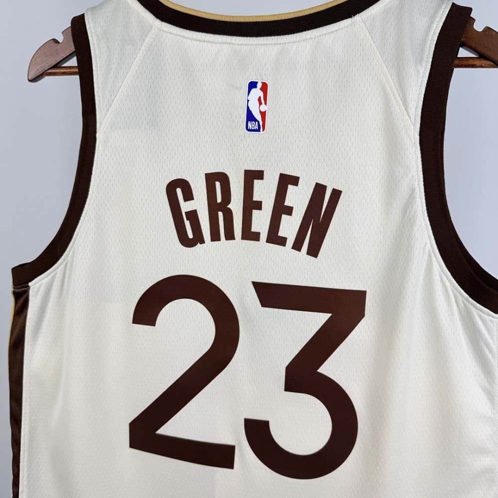 2026 NBA Golden State Warriors 23 GREEN Basketball Jersey