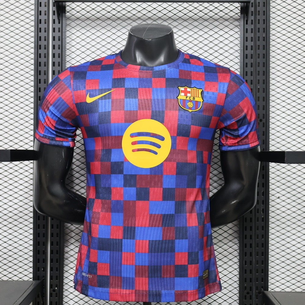 Player 2026-27 Barcelona Pre-match uniform Football jersey