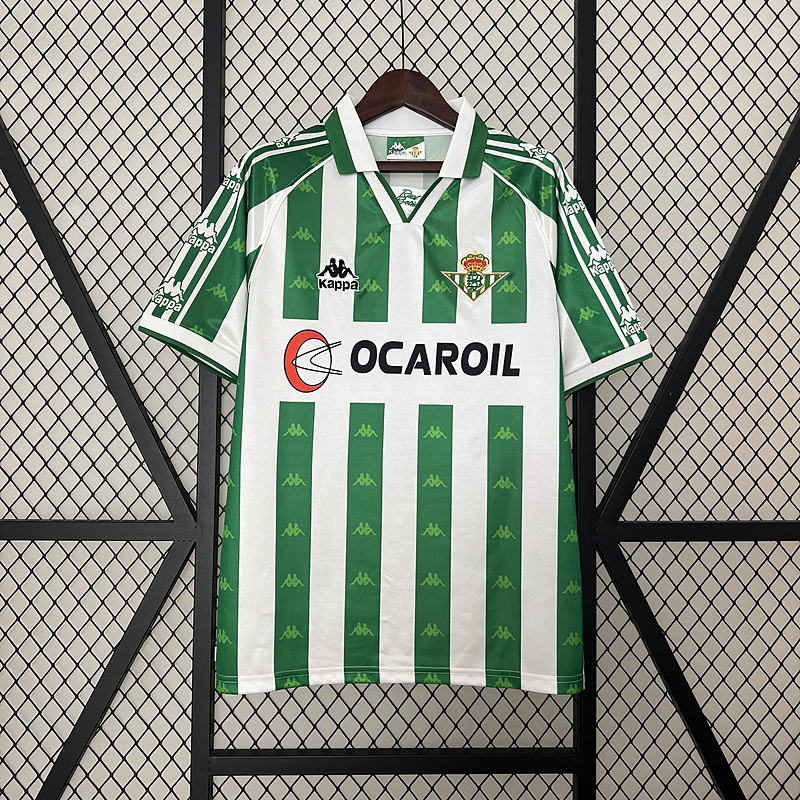 Retro 1995-96 Real Betis home retro football jersey
