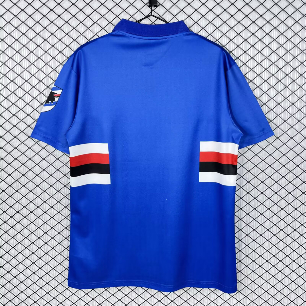 Retro 1993-94 Sampdoria Home Retro Football jersey