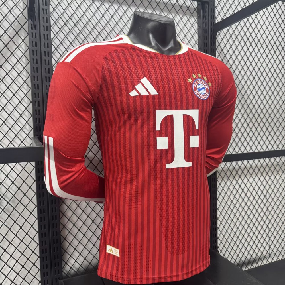 player 2026-27 Bayern Munchen Home Long sleeve football jersey