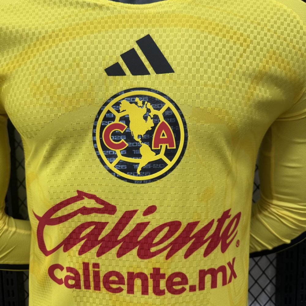 player 2026-27 Club America Home Long sleeve football jersey