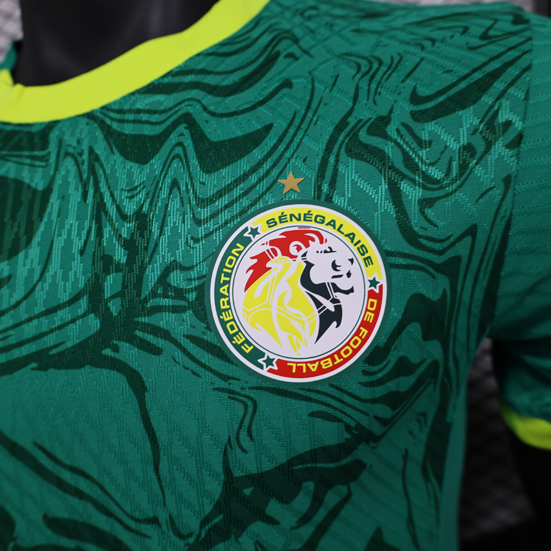 Player 2025 Senegal Green Football jersey