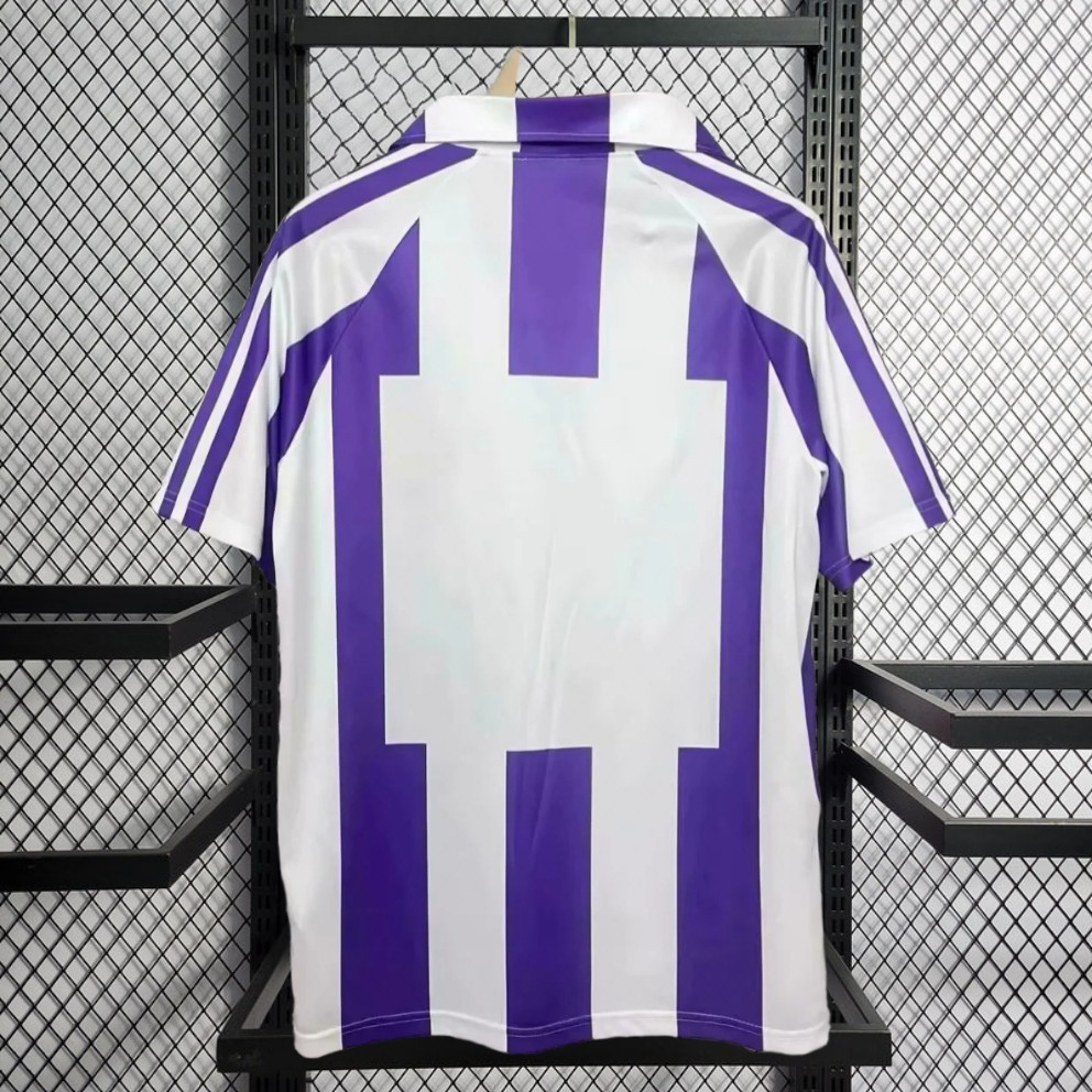 Retro 1984 Real Valladolid home Retro Football jersey