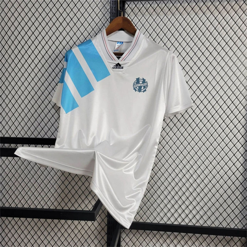 Retro 1992-93 Marseille home Retro football jersey