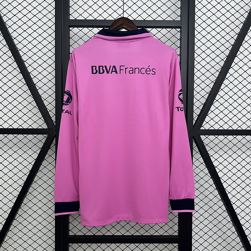 Retro 2013-14 Boca Juniors Away Retro Long sleeves Football jersey