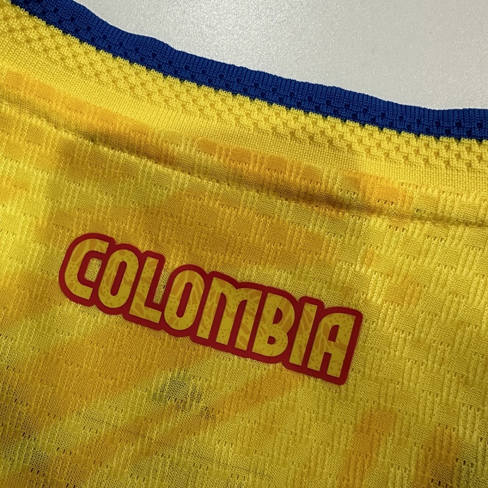 Player 2026 Colombia Home Football jersey