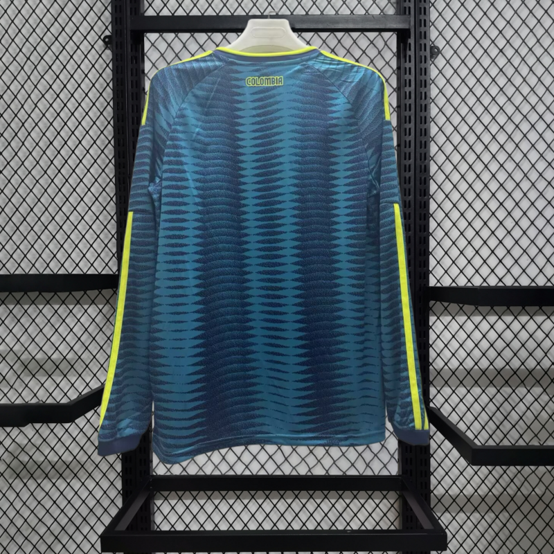 2026 Colombia Away Long sleeves Football jersey