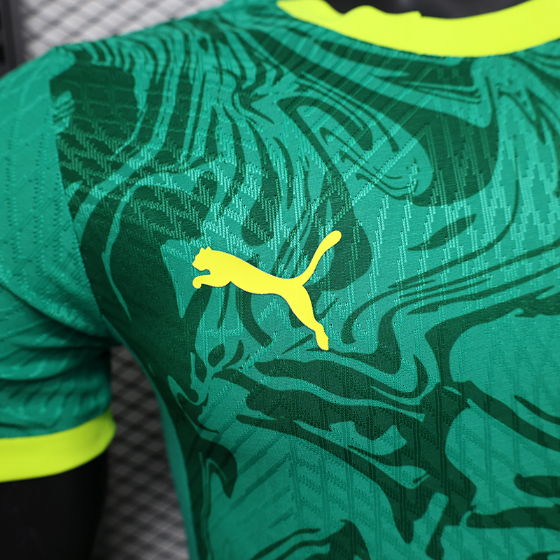 Player 2025 Senegal Green Football jersey
