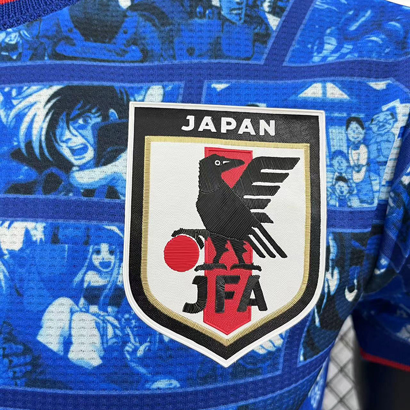 Player 2021 Japan Commemorative Edition Blue Football jersey