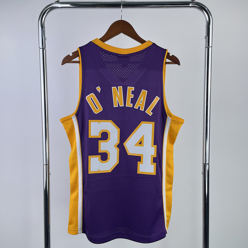 1999-00 NBA Lakers 34 O'NEAL Basketball Jersey