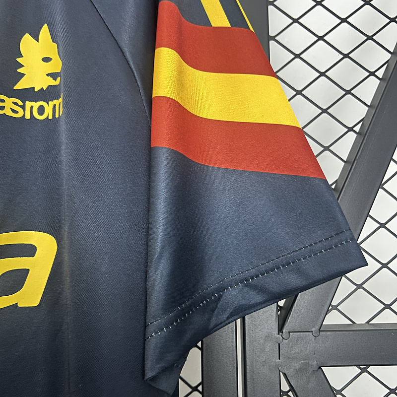 Retro 1991-92 AS Roma Third Away retro Football jersey