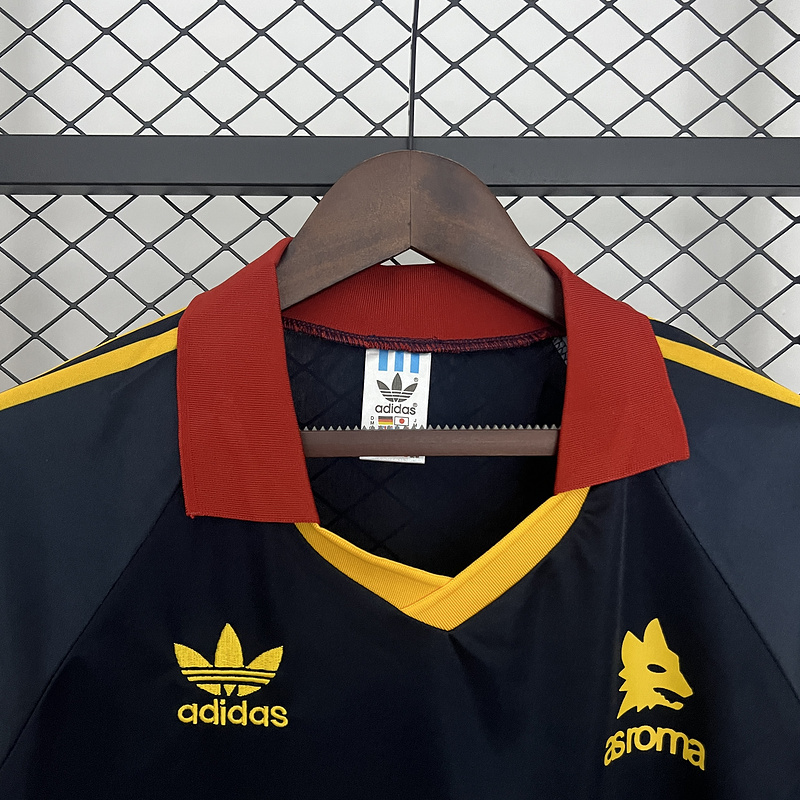 Retro 1991-92 AS Roma Third Away retro Football jersey