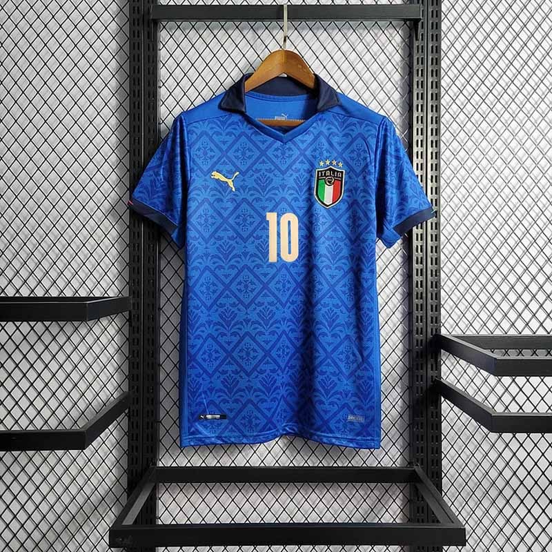 Retro 2020 Italy home Retro BERNARDESCHI IMMOBILE CHIESA CHIELLINI ZANIOLO INSIGNE Shirt Football jersey