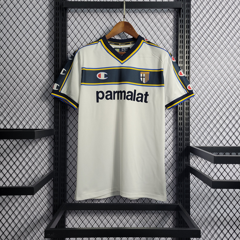 retro 2002-03 Parma Away retro football jersey