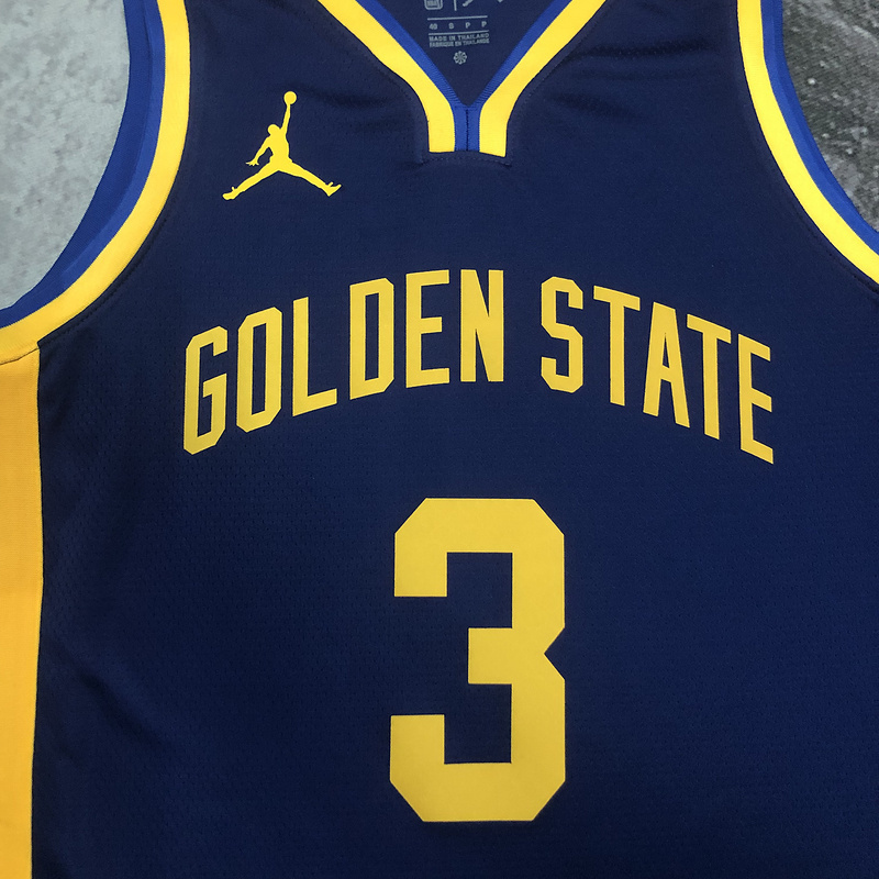2023 NBA Golden State Warriors 3 POOLE Basketball Jersey