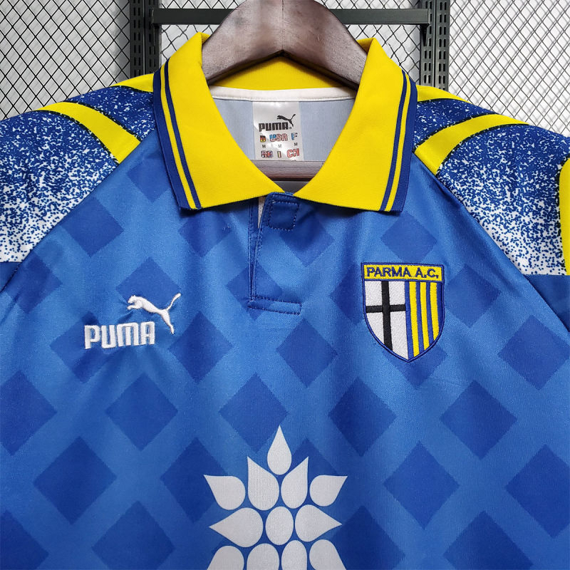 retro 1995-97 Parma Blue retro football jersey