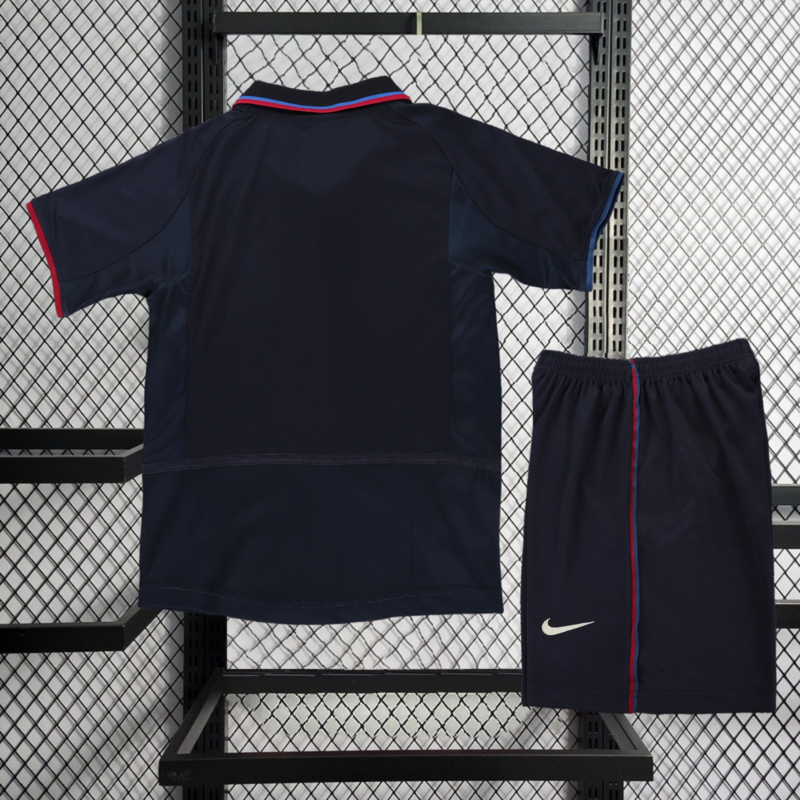 Retro 2003-04 kids FC Barcelona Third Away Retro kids Football jersey