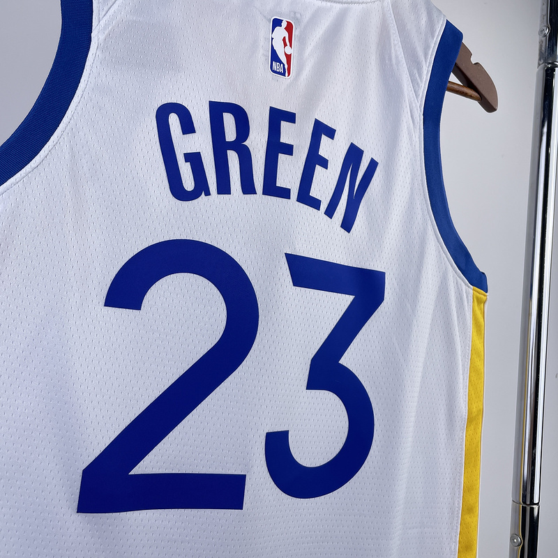2023 NBA Golden State Warriors 23 GREEN Basketball Jersey