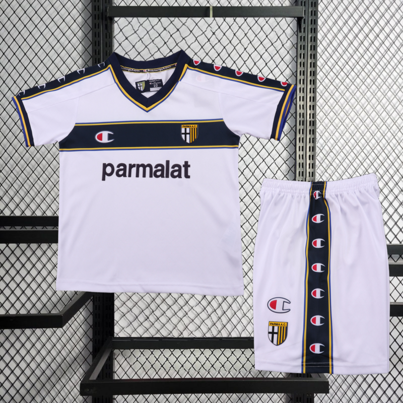 retro 2003-04 Parma Away retro Kids football jersey