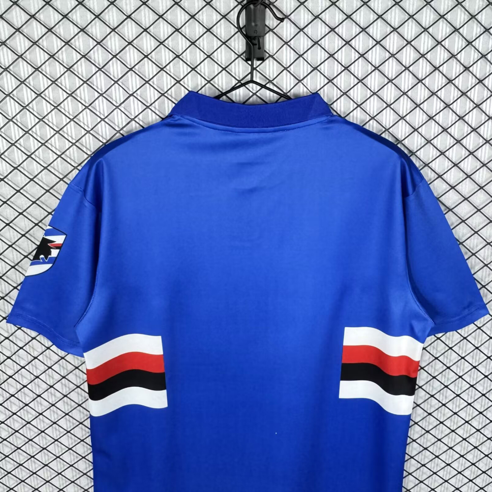 Retro 1993-94 Sampdoria Home Retro Football jersey