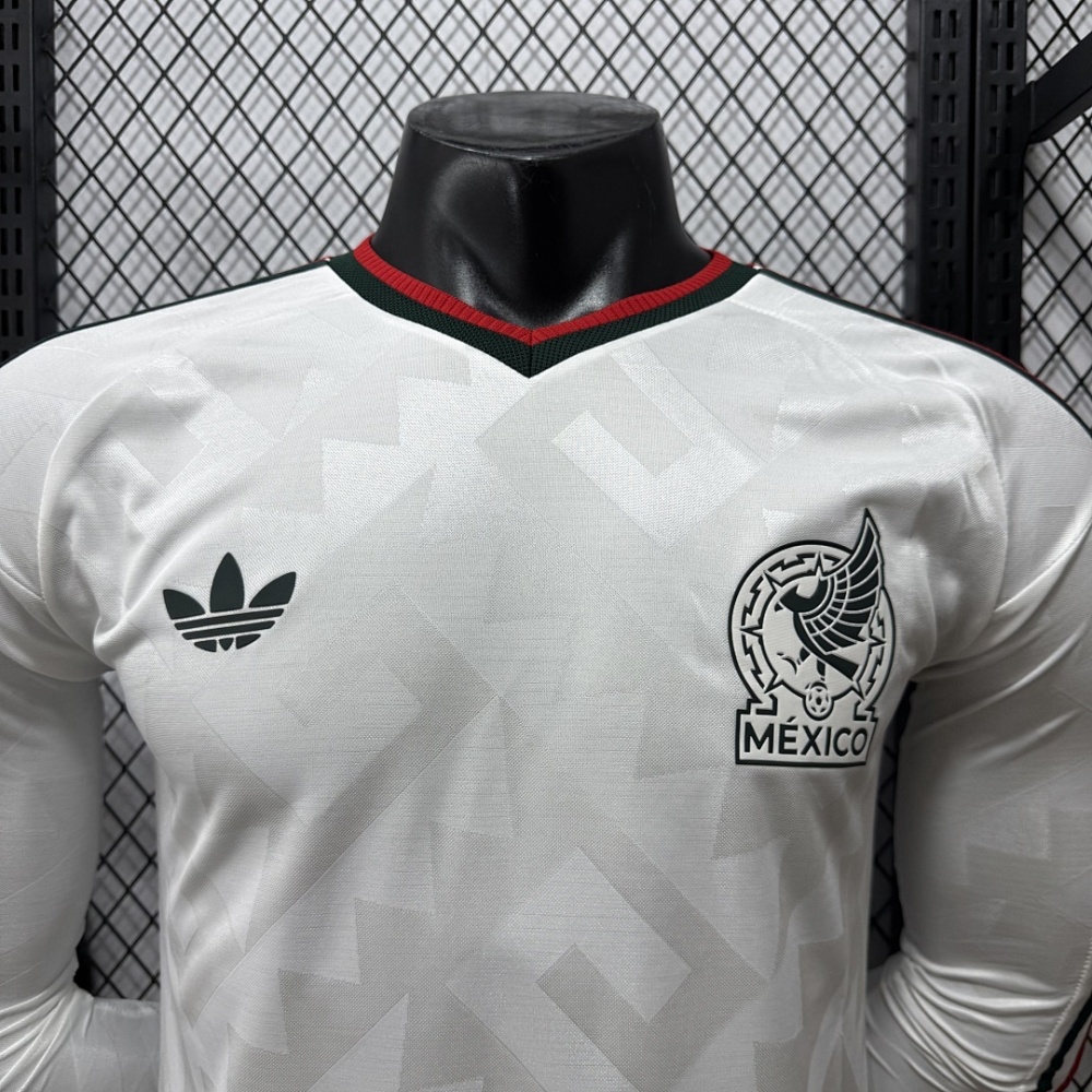 Player 2026 Mexico away long sleeved football jersey