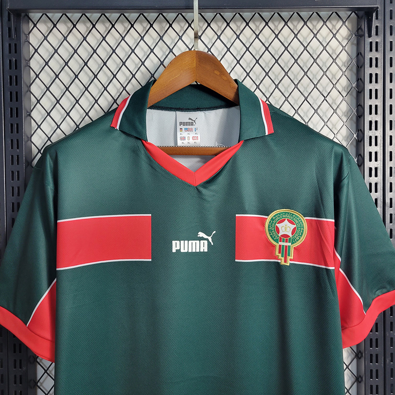 Retro 1998 Morocco Home Retro Football jersey