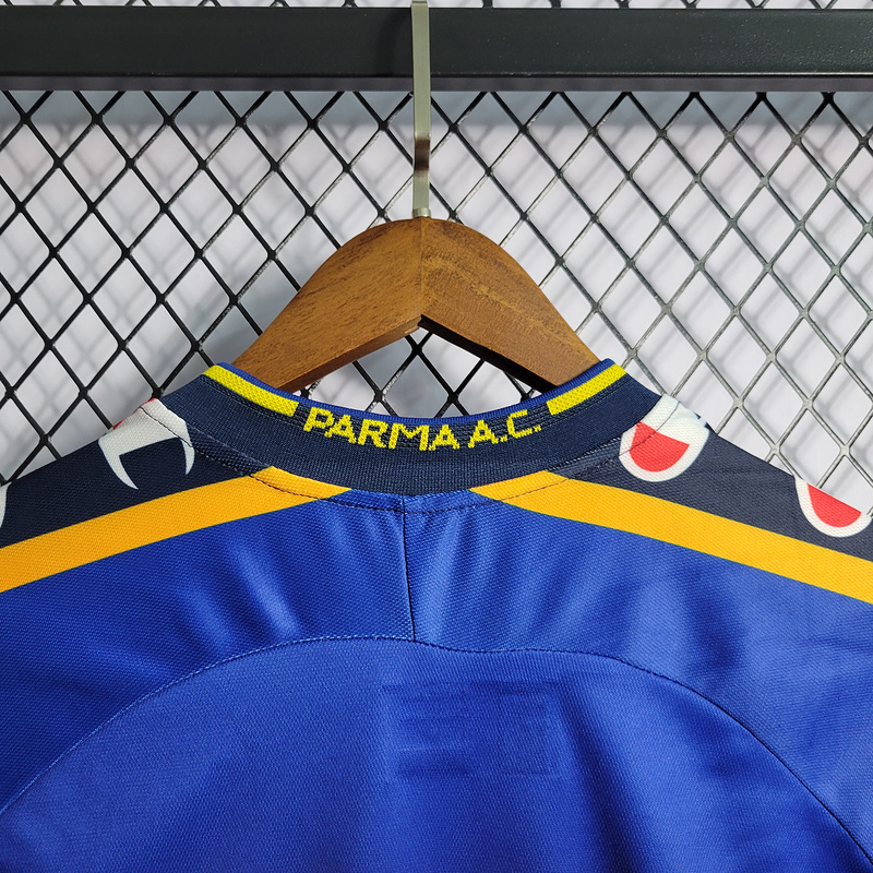 retro 2001-02 Parma Home retro football jersey