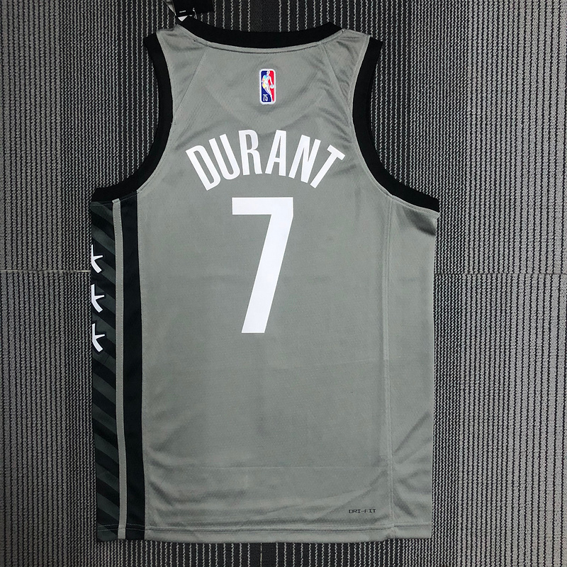2022 NBA Brooklyn Nets (7 DURANT) Basketball Jersey