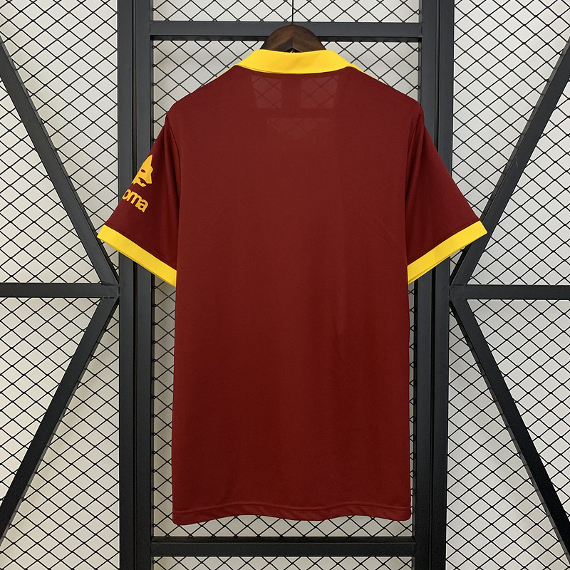 Retro 1991-92 AS Roma home retro Football jersey