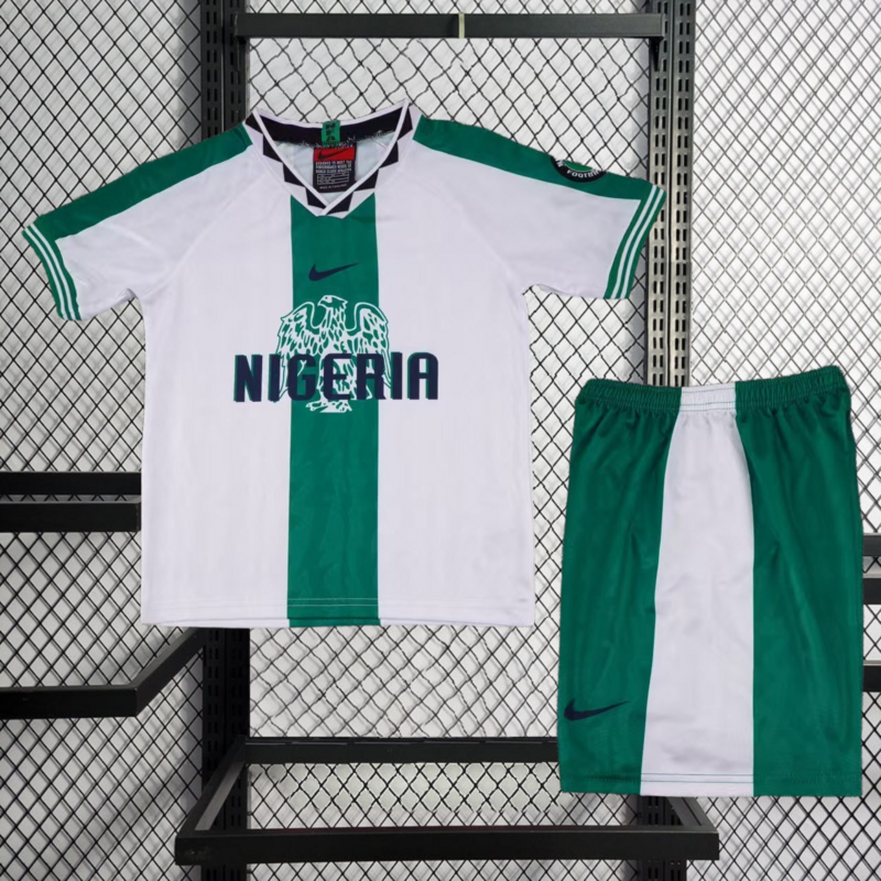 Retro 1996-98 Nigeria away retro Kids Football jersey