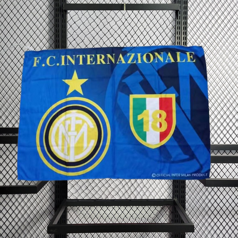 Louishop World Football Club Soccer Team Flag FC Banner for Wall Patio Lawn 60*90 CM Arsenal PSG AC Milan Dortmund Bayern Munchen Real Madrid Juventus Inter Milan Barcelona Liverpool Chelsea Manchester United Tottenham Manchester City Atletico Madrid