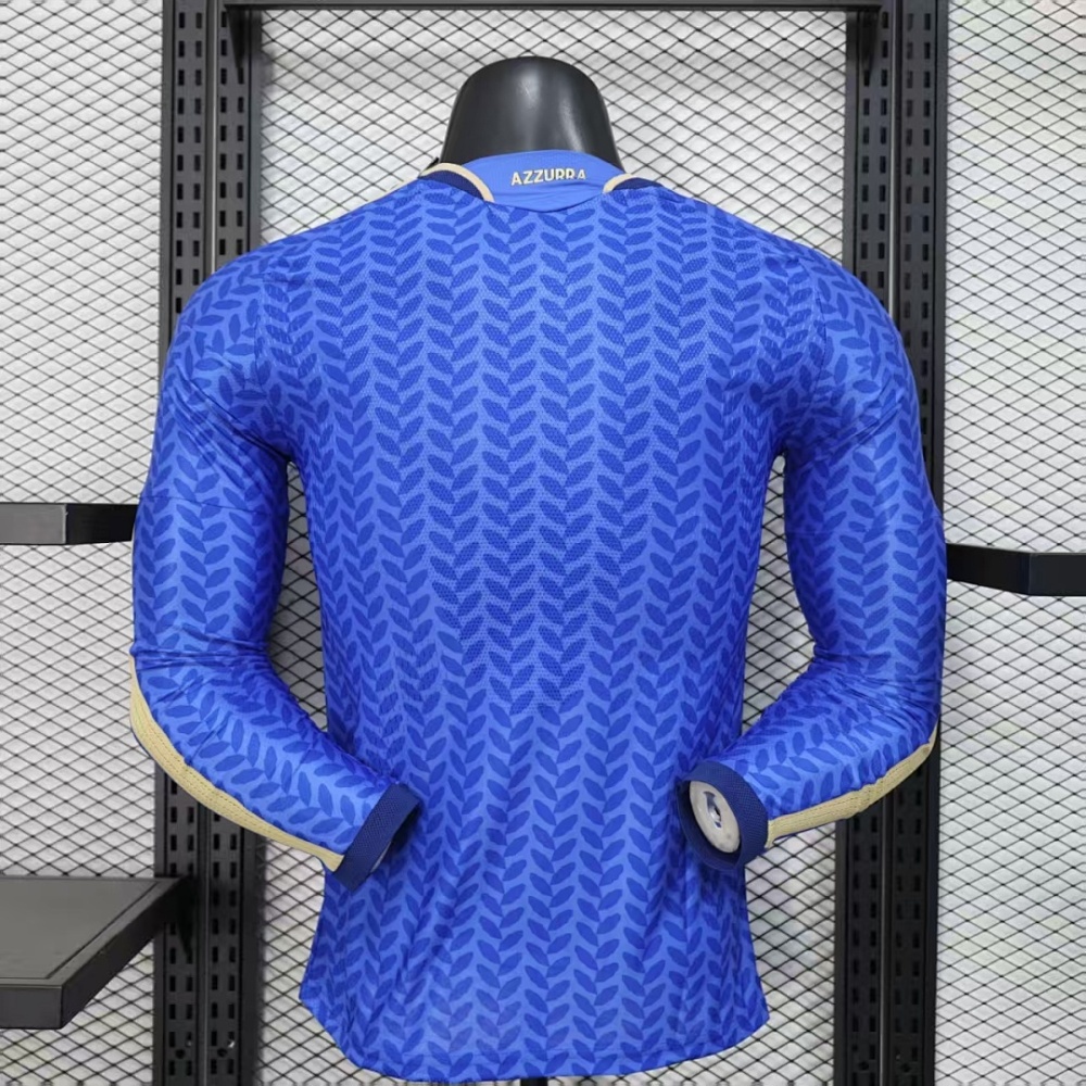 Player 2026 Italy Home Long sleeves Football jersey