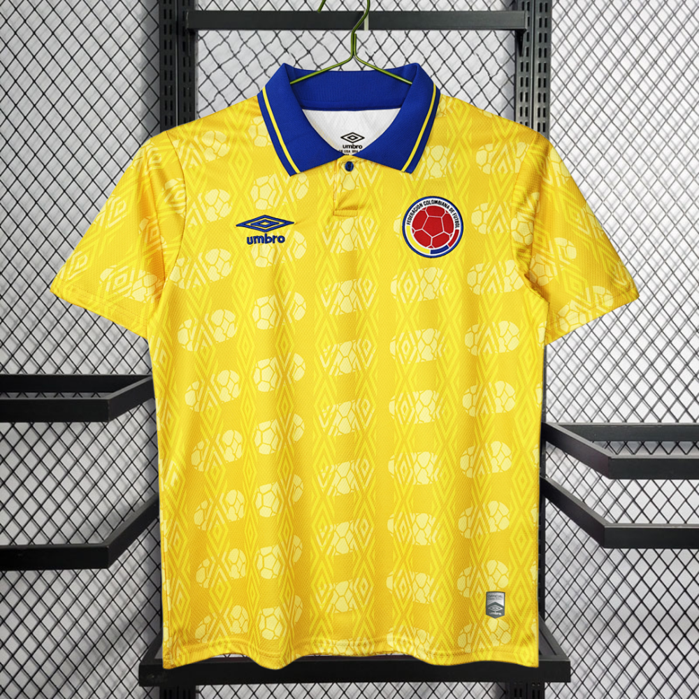 Retro 1994 Colombia home Retro football jersey