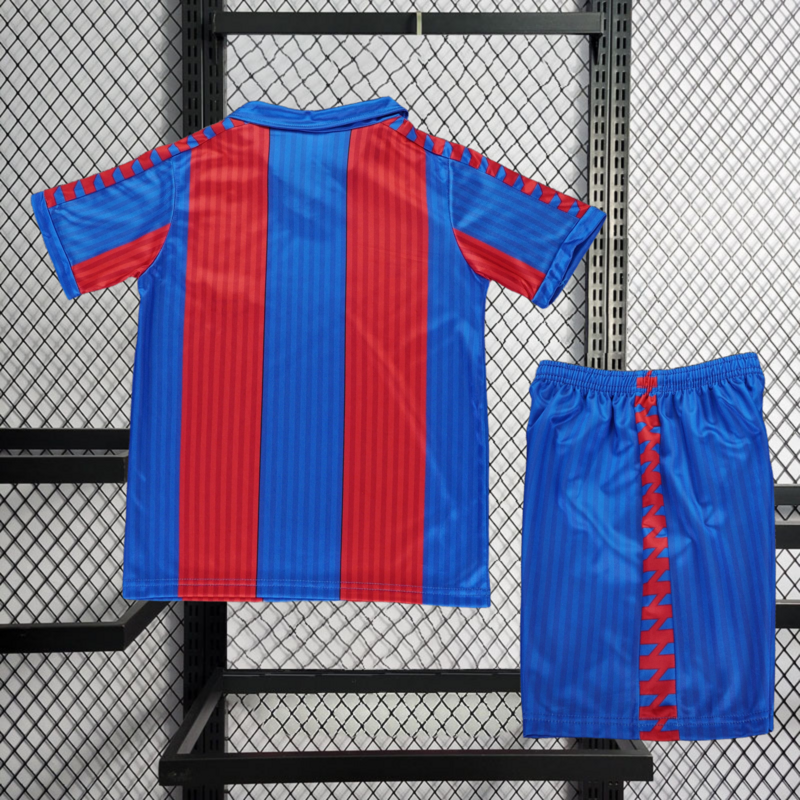 Retro 1989-92 kids Barcelona Home Retro kids Football jersey