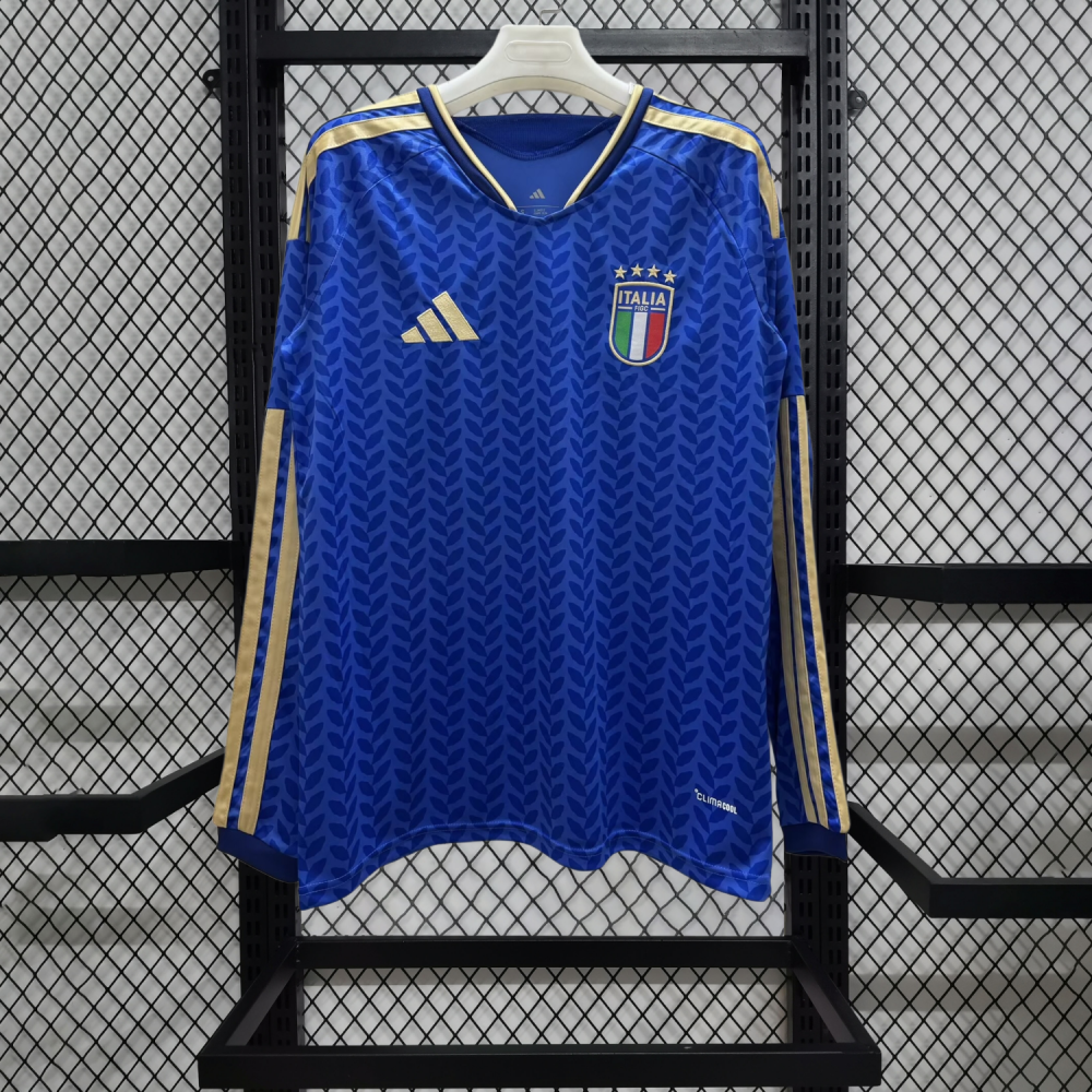 2026 Italy Home Long sleeves Football jersey