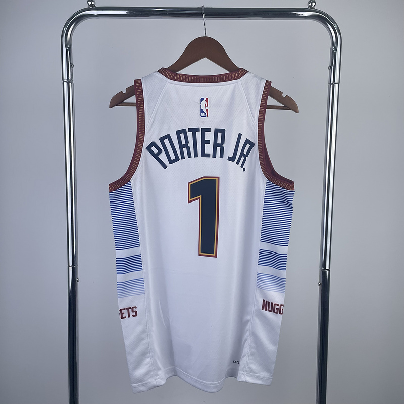 2023 NBA Denver Nuggets 1 PORTER JR Basketball Jersey