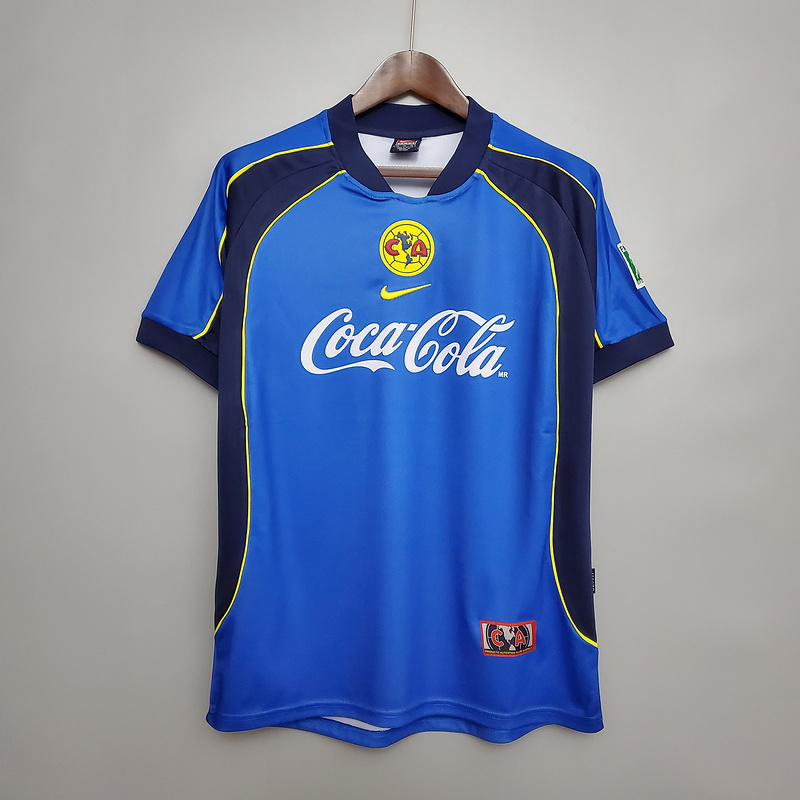 Retro 2001-02 Club America Away retro Football jersey