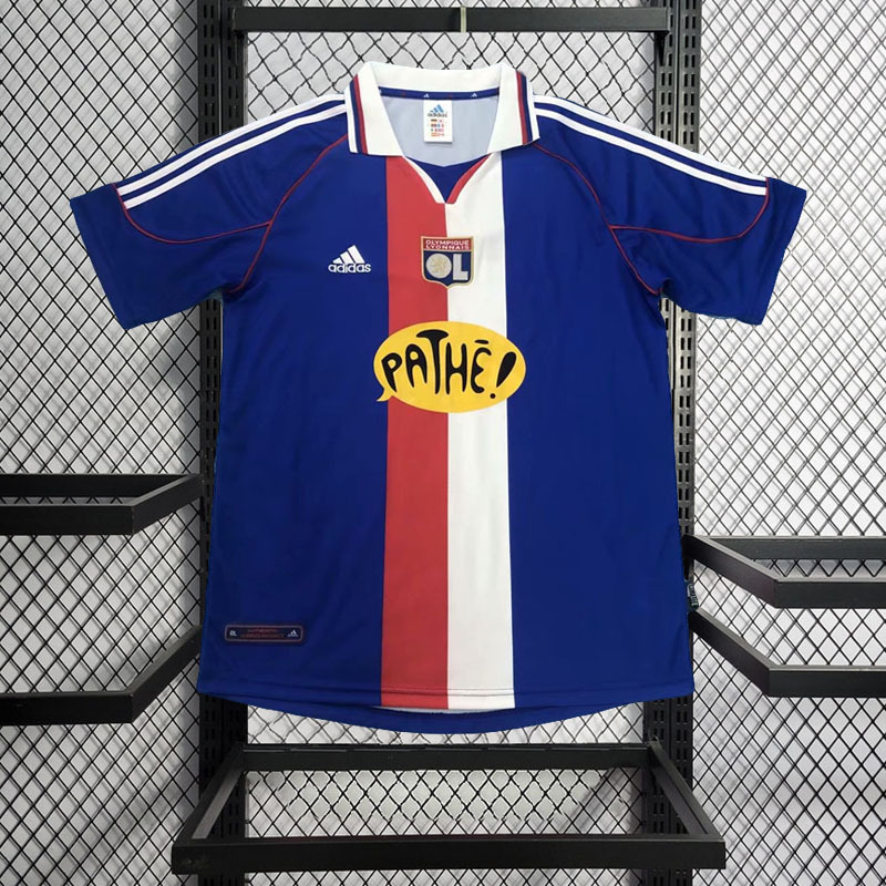 Retro 2000-01 Lyon Away Retro Football jersey
