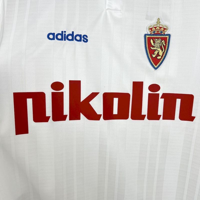 Retro 1995-96 Real Zaragoza Home Football jersey