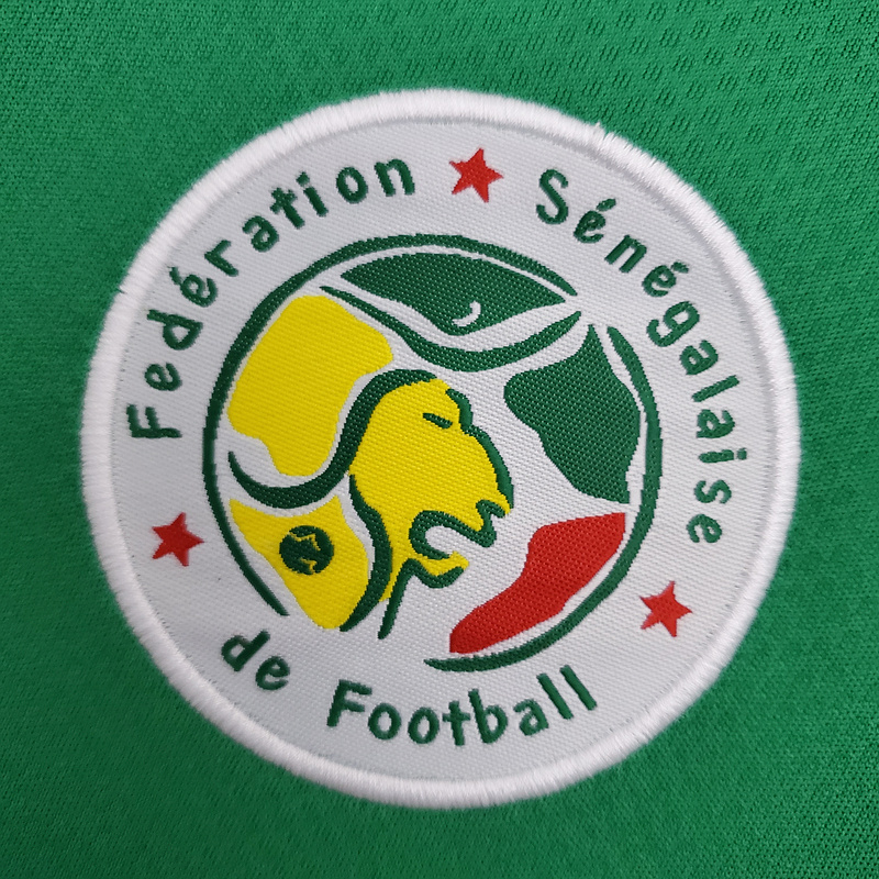Retro 2002 Senegal Retro green Football jersey