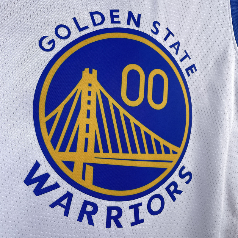 2023 NBA Golden State Warriors 00 KUMINGA Basketball Jersey