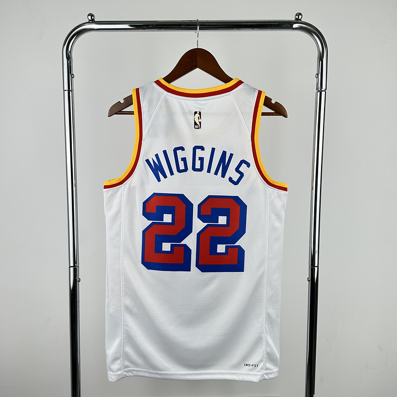 2025 NBA Golden State Warriors 22 WIGGINS Basketball Jersey
